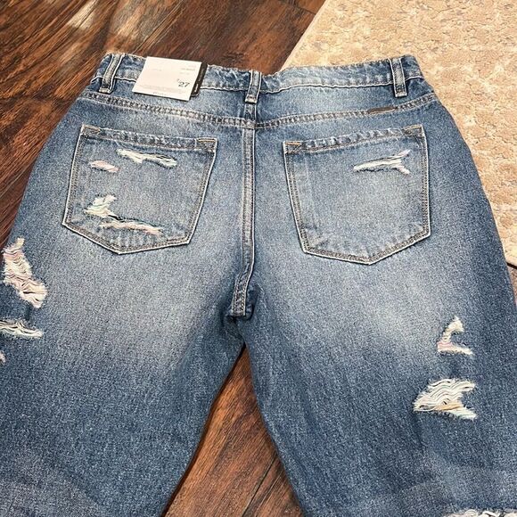 KanCan High Rise Ripped Denim Jeans - Picture 6 of 11